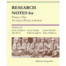 Research Notes for Women at Play: The Story of Women in Baseball: Lizzie Arlington, Alta Weiss, Lizzie Murphy, Edith Houghton, Jackie Mitchell, Babe D