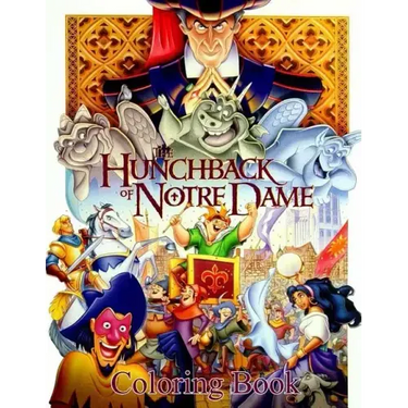 Hunchback of Notre Dame Coloring Book: Coloring Book for Kids and Adults with Fun, Easy, and Relaxing Coloring Pages