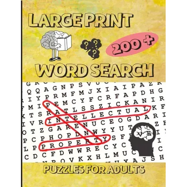 200+ Large Print Word Search Puzzles for Adults: Word Search Book for Adults Large Print with 200 Puzzles with Solutions - 8.5x11 inches / 256 pages