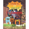 Kids halloween coloring book: Age 3-8
