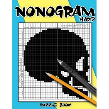 Nonogram Puzzle Book Hard: Hanjie Puzzle Books for Adults, Picross Book, Japanese Crossword, Gift for Brain Teaser Lovers