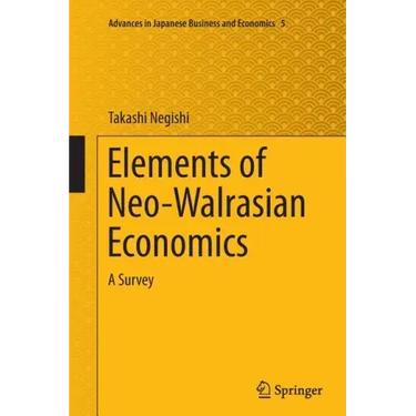 Elements of Neo-Walrasian Economics: A Survey