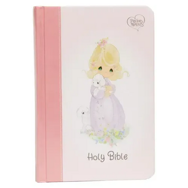 Nkjv, Precious Moments Small Hands Bible, Pink, Hardcover, Comfort Print: Holy Bible, New King James Version
