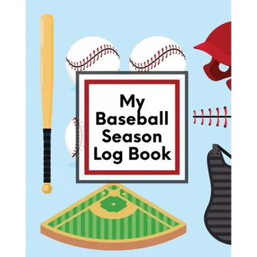 My Baseball Season Log Book: For Players Coaches Kids Youth Baseball Homerun