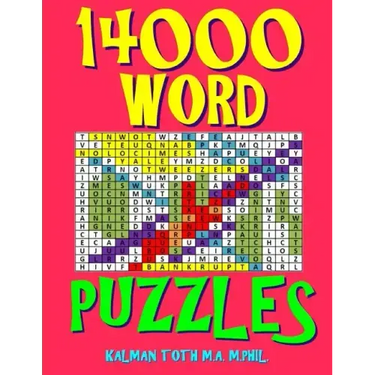 14000 Word Puzzles: 500 Large Print Challenging Word Search Puzzles Each with 28 Words