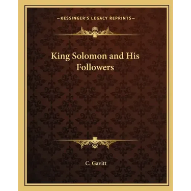 King Solomon and His Followers