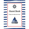Nautical Guest Book Hardcover