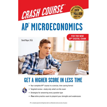 Ap(r) Microeconomics Crash Course, Book + Online: Get a Higher Score in Less Time