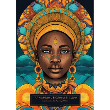 African Themed Colouring Book: black History Month Edition