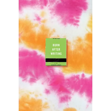 Burn After Writing (Tie-Dye)