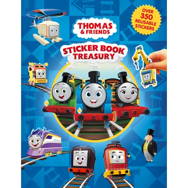 Mattel Thomas All Engines Go Sticker Book Treasury