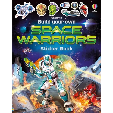 Build Your Own Space Warriors Sticker Book