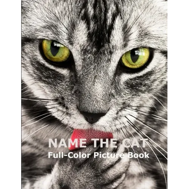 Name The Cat Full-Color Picture Book: Cute Adorable Cats Picture Book for Children, Seniors and every Cat lovers