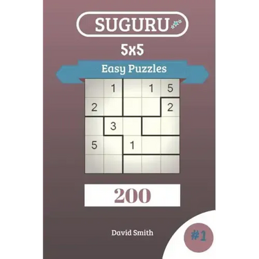 Suguru Puzzles - 200 Easy Puzzles 5x5 Vol.1