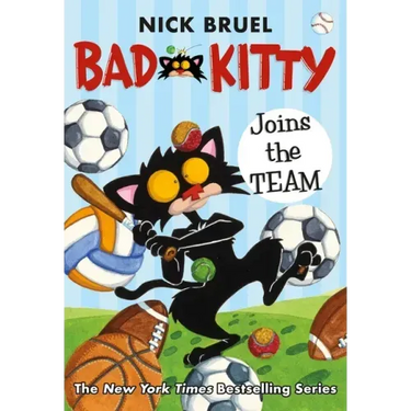 Bad Kitty Joins the Team (Paperback Black-And-White Edition)