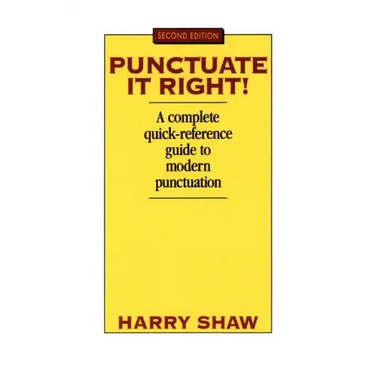 Punctuate It Right