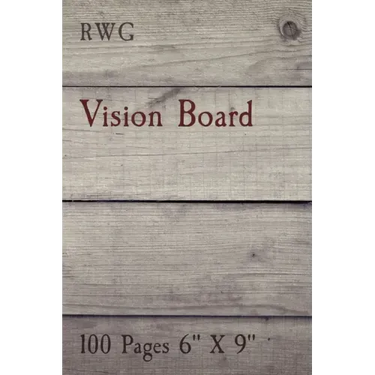 Vision Board: 100 Pages 6" X 9"