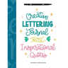 Creative Lettering Journal with Inspirational Quotes