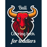 Bull coloring book for toddlers: A coloring book for adults and kids Bull image design paperback