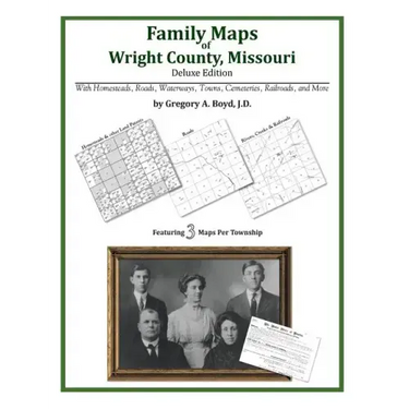 Family Maps of Wright County, Missouri