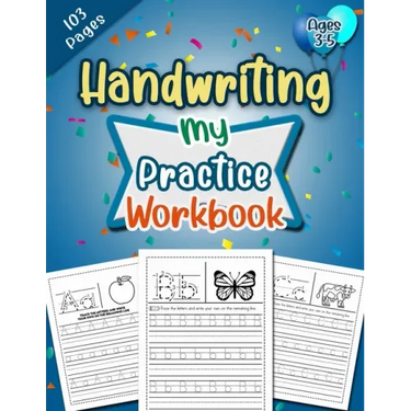 Learn to Write Letter Tracing Book: Preschool Handwriting Practice Alphabet Letter Tracing Workbook for Pre K, Kindergarten and Kids Ages 3-5