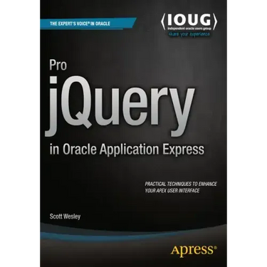 Pro jQuery in Oracle Application Express