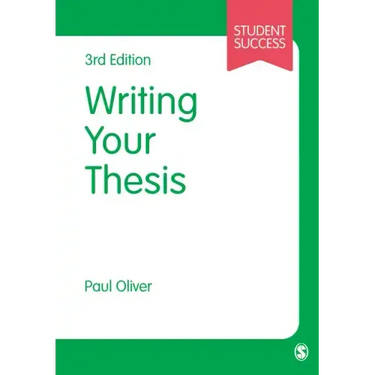 Writing Your Thesis