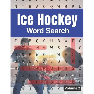 Ice Hockey Word Search (Volume 2): Large Print Puzzle Book for Adults and Teens