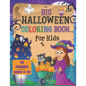 Halloween Coloring Book for Kids: the Big Collection of 45 Coloring Pages for Boys and Girls ages 3-10. Cute Spooky Images as Jack-O-Lanterns, Funny M