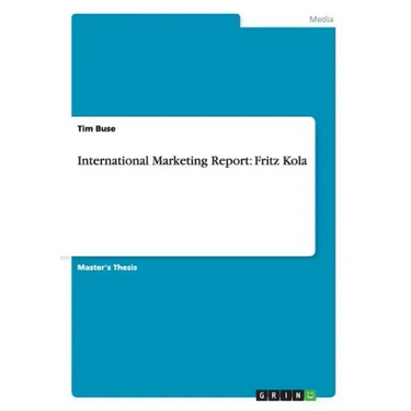 International Marketing Report: Fritz Kola