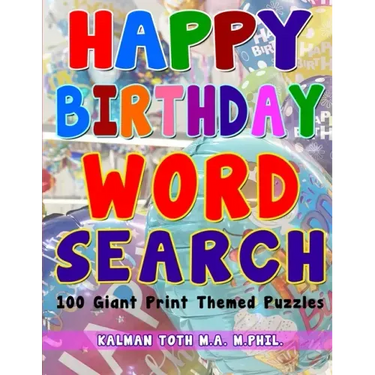 Happy Birthday Word Search