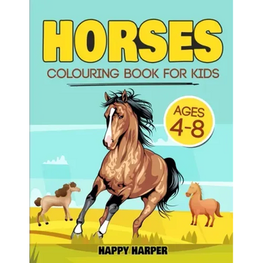 Horses Colouring Book