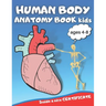 Human body anatomy book kids: Human body anatomy book, Human body anatomy coloring book for kids ages 4-8, anatomy coloring book, anatomy coloring b