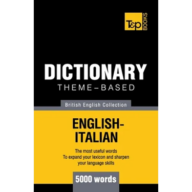 Theme-based dictionary British English-Italian - 5000 words