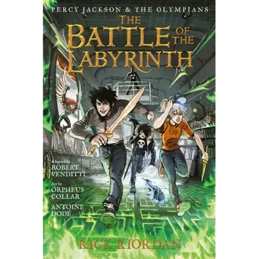 Percy Jackson and the Olympians: Battle of the Labyrinth: The Graphic Novel, The-Percy Jackson and the Olympians
