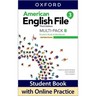 American English File Level 3 Student Book/Workbook Multi-Pack B with Online Practice