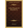 A Brief Memoir of Elizabeth Fry