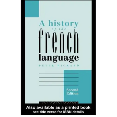 A History of the French Language