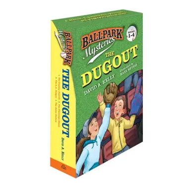 Ballpark Mysteries: The Dugout Boxed Set (Books 1-4): The Fenway Foul-Up, the Pinstripe Ghost, the L.A. Dodger, the Astro Outlaw