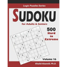 Sudoku For Adults & Seniors: 500 Hard to Extreme: : Keep Your Brain Young