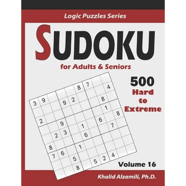 Sudoku For Adults & Seniors: 500 Hard to Extreme: : Keep Your Brain Young