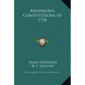 Anderson's Constitutions of 1738