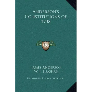 Anderson's Constitutions of 1738