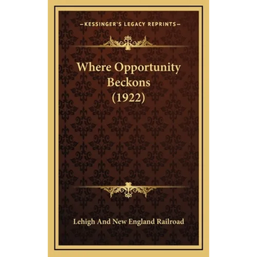 Where Opportunity Beckons (1922)