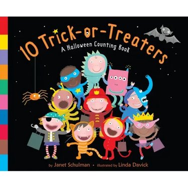 10 Trick-Or-Treaters: A Halloween Book for Kids and Toddlers