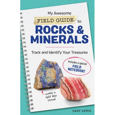 My Awesome Field Guide to Rocks and Minerals: Track and Identify Your Treasures