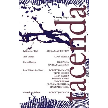 Tacenda Literary Magazine 2015