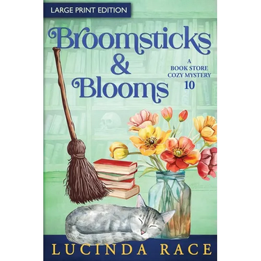 Broomsticks & Blooms LP: A Paranormal Witch Cozy Mystery