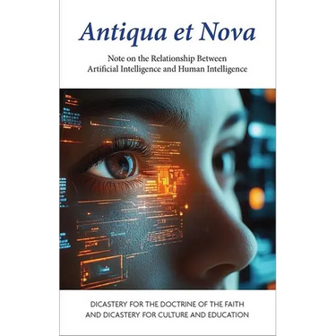 Antiqua Et Nova: Note on the Relationship Between Artificial Intelligence and Human Intelligence