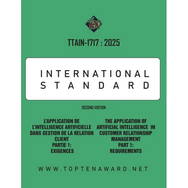 Ttain-1717: 2025: The Application of Artificial Intelligence in Customer Relationship Management Part 1: Requirements